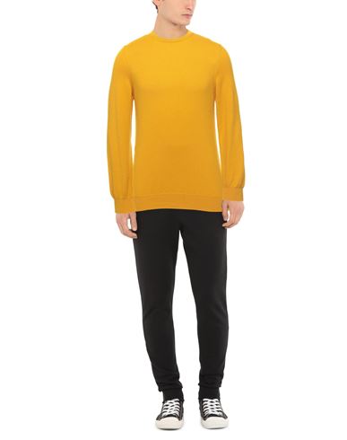 Man Sweater Marigold Size 46 Cashmere