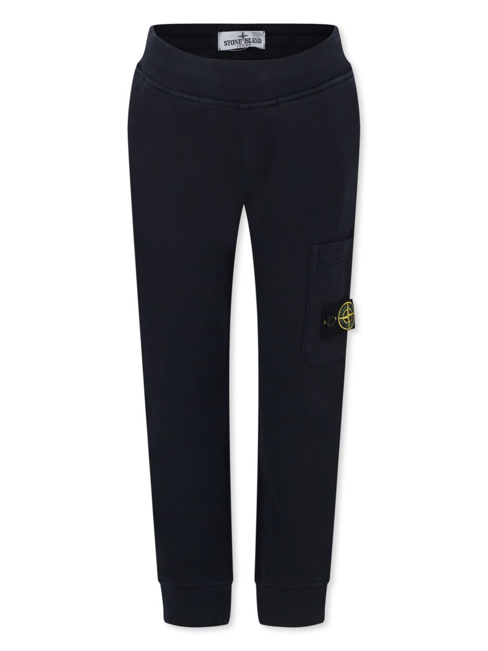 Compass-badge track pants - Blue