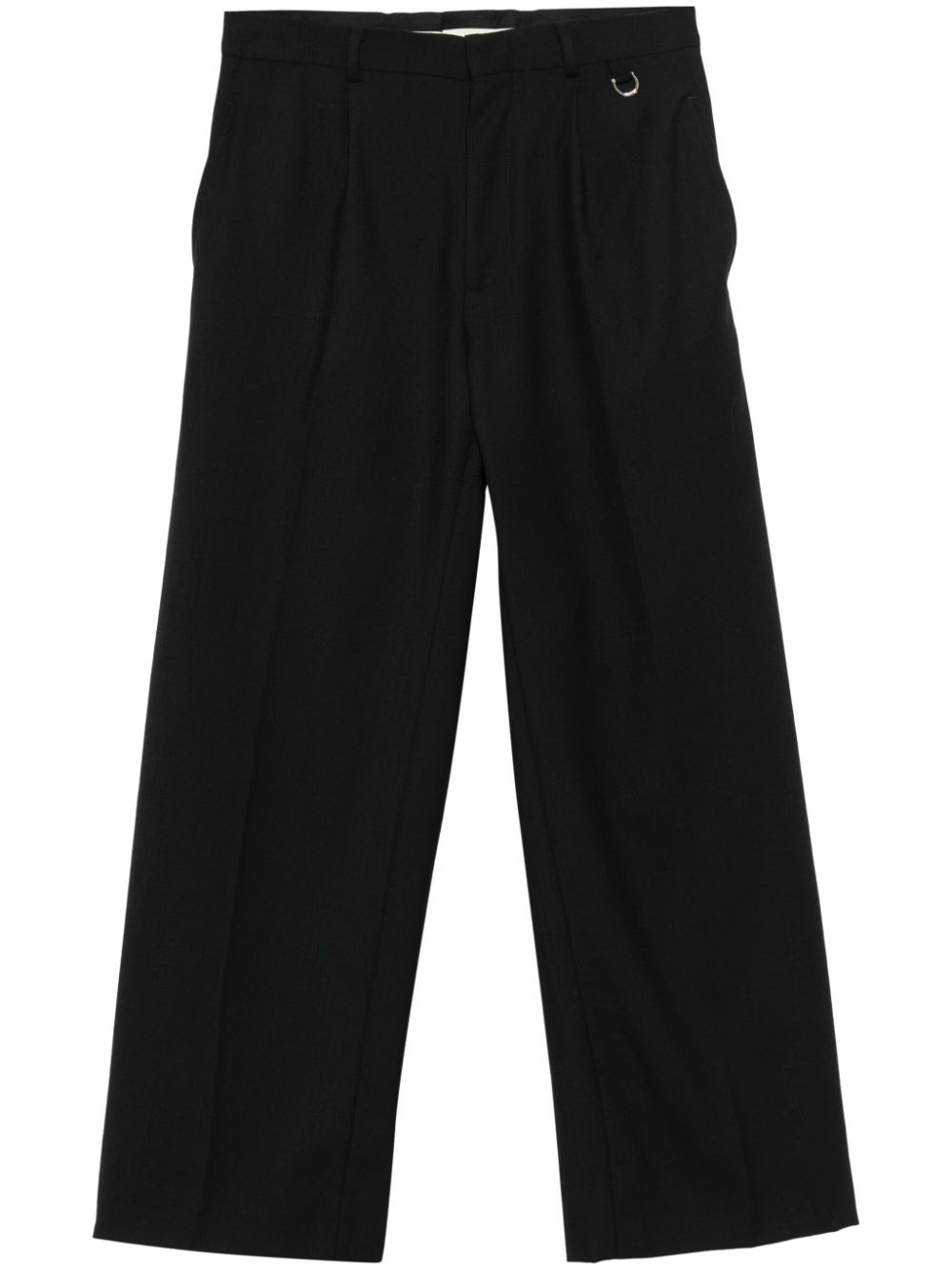 Wool trousers - Black