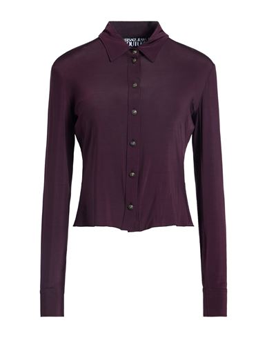 Woman Shirt Plum Size 10 Viscose, Elastane