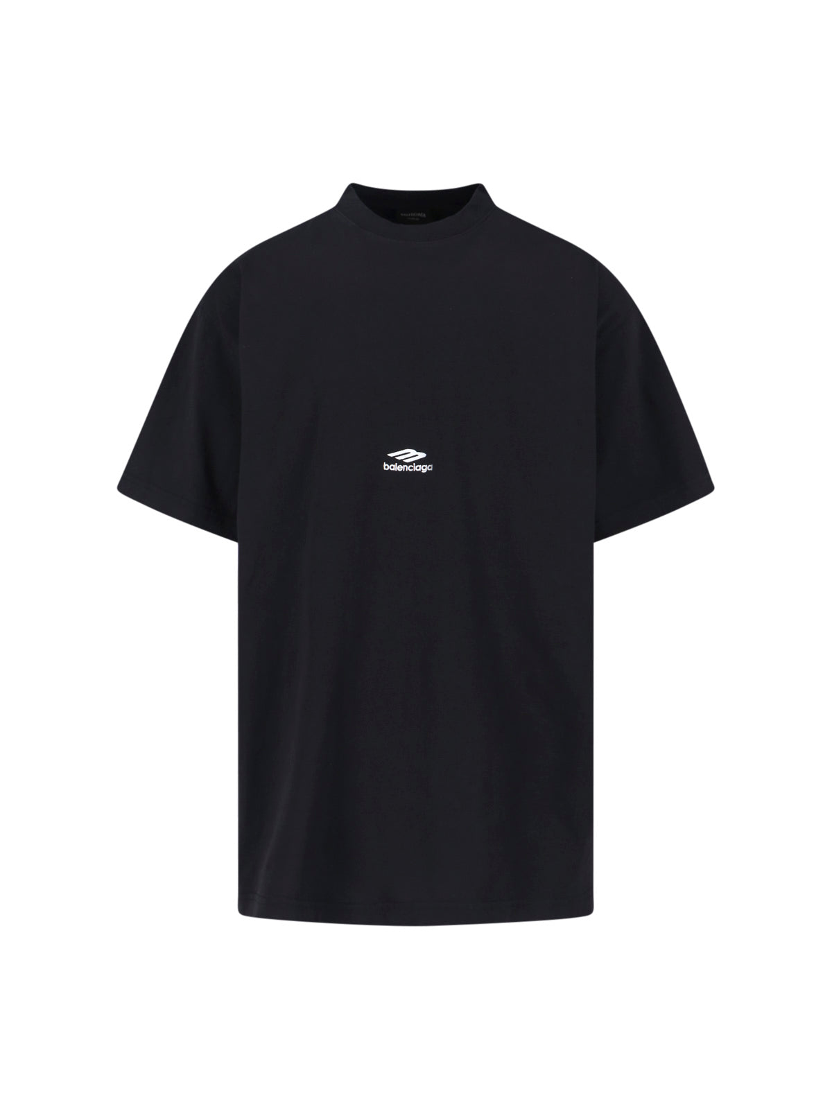 Men's Cotton Crewneck T-Shirt with Stretch Detail