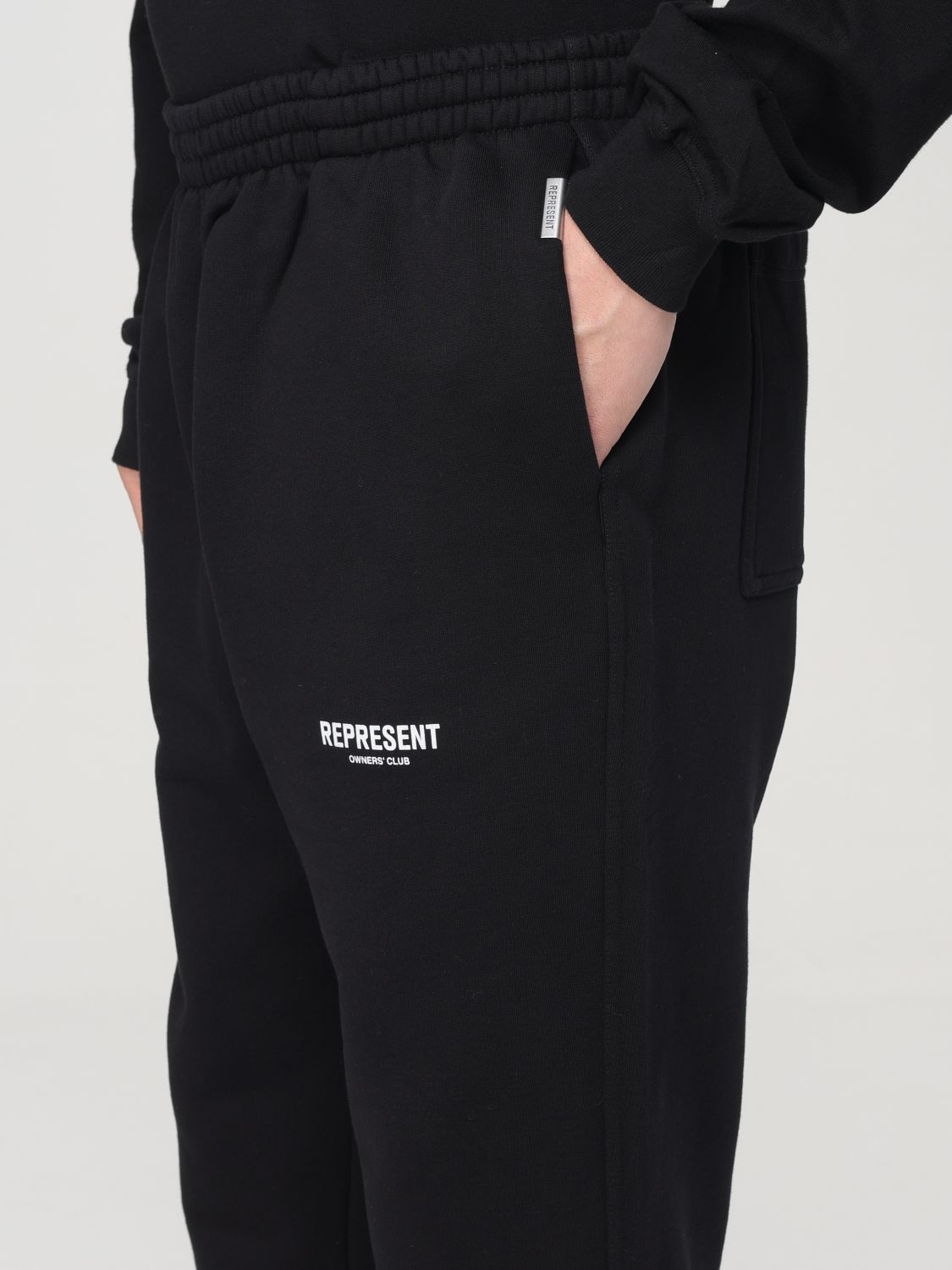 Pants Men color Black