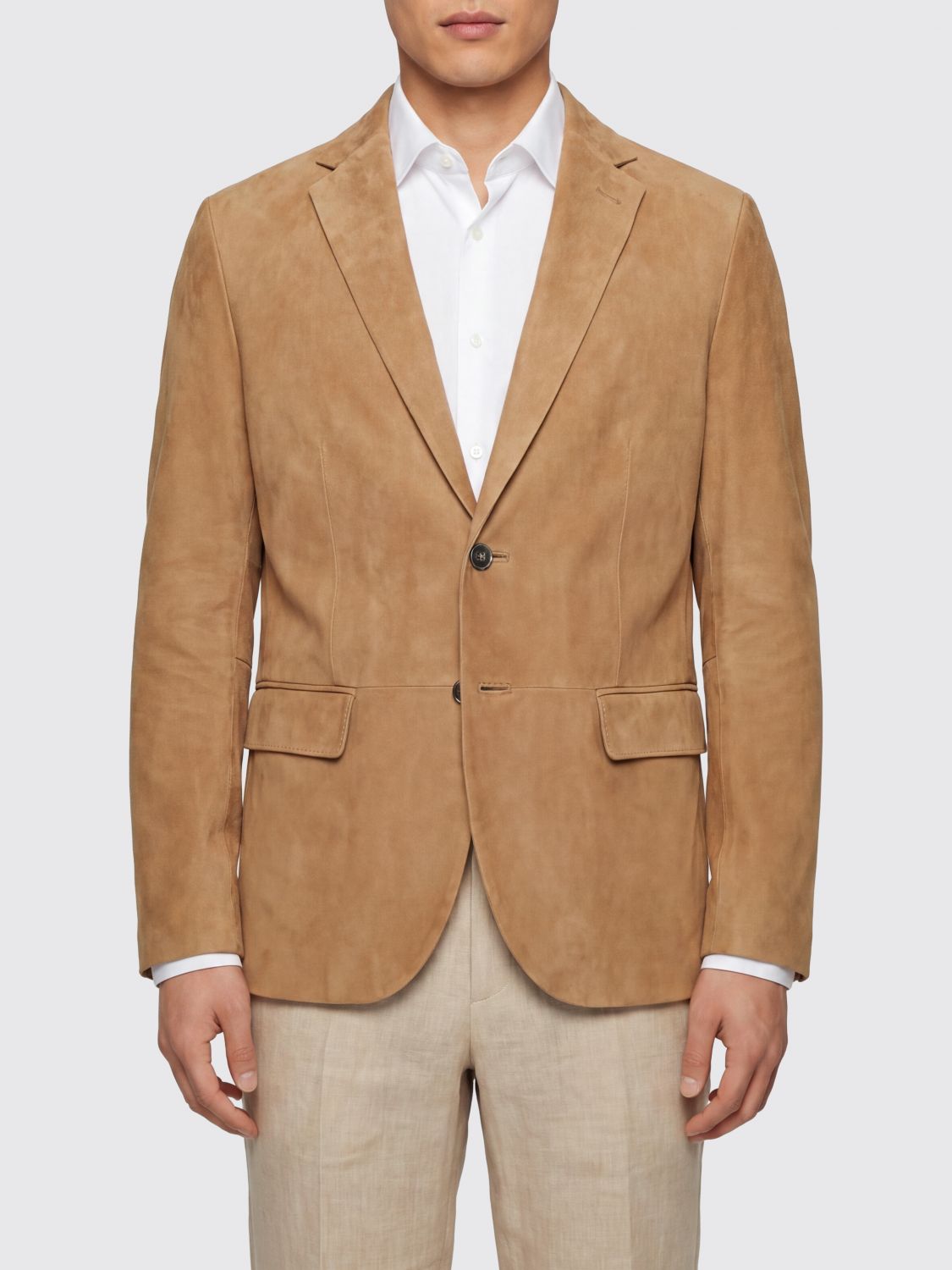 Jacket Men color Beige