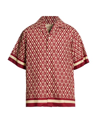 Man Shirt Brick Size 19 ¾ Cotton