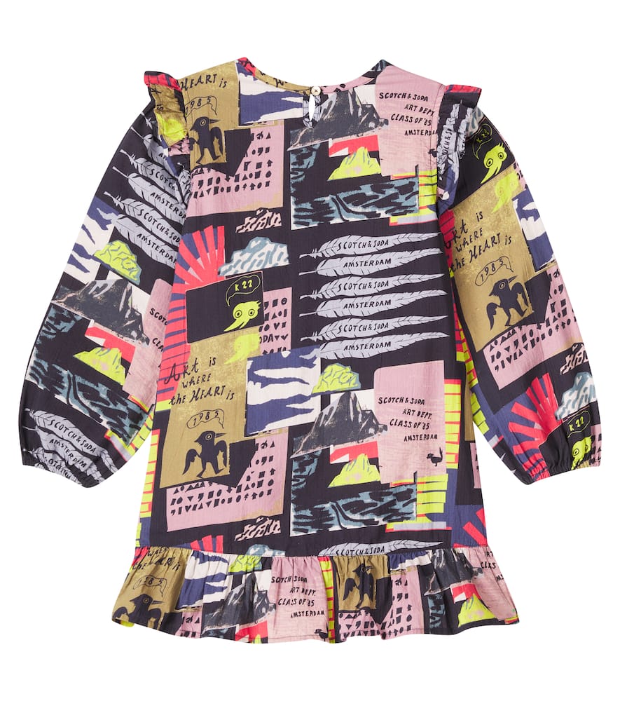 Printed cotton dress