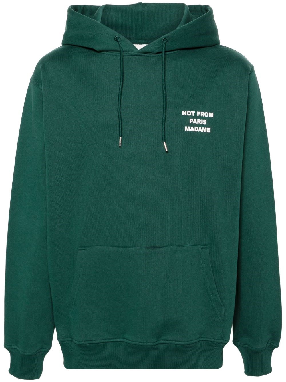 Slogan Hooded Sweatshirt