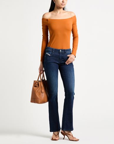 Woman Bodysuit Rust Size XS Polyamide, Elastane