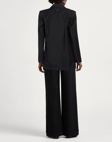 Woman Blazer Black Size 10 Polyester, Viscose