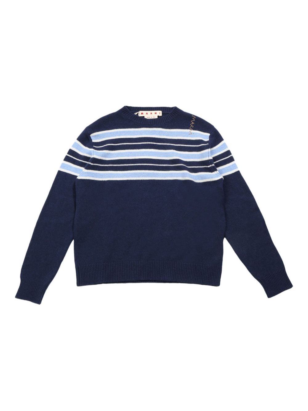 Marni striped jumper - Blue