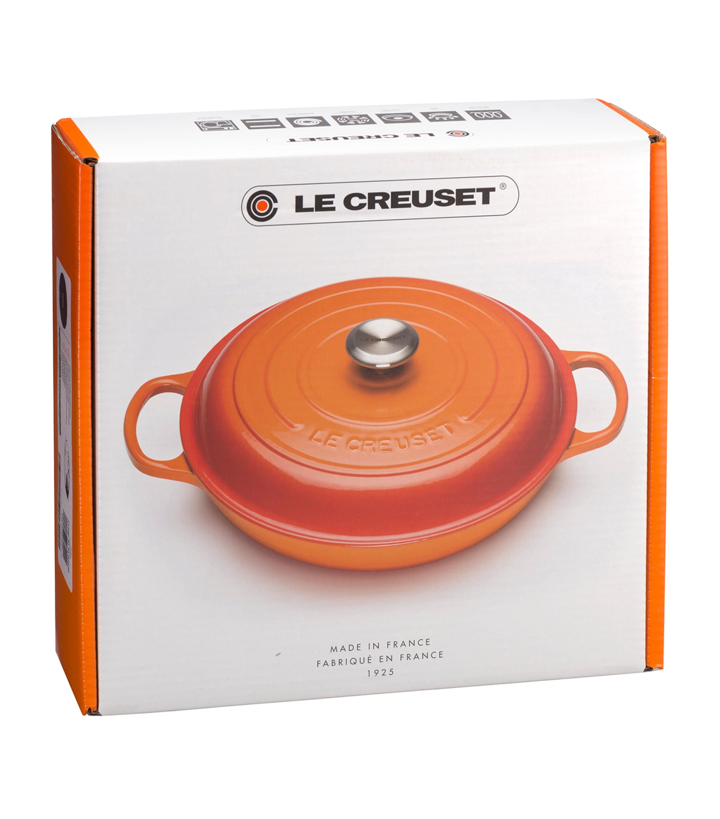 Cast Iron Shallow Round Casserole Dish