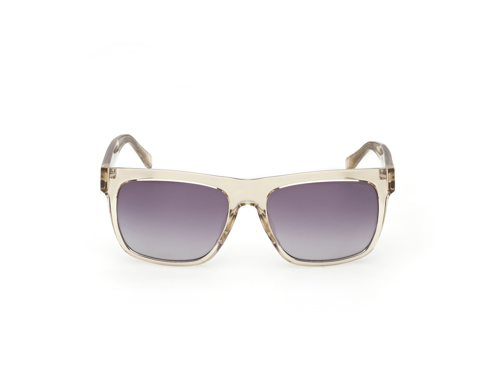Guess Hombre Guess GU00222 57Z Gafas de sol Inyectado Beige Violeta Cuadrada Norma