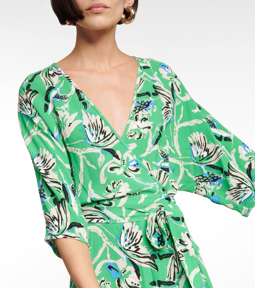 Diane von Furstenberg Eloise faux-wrap midi dress