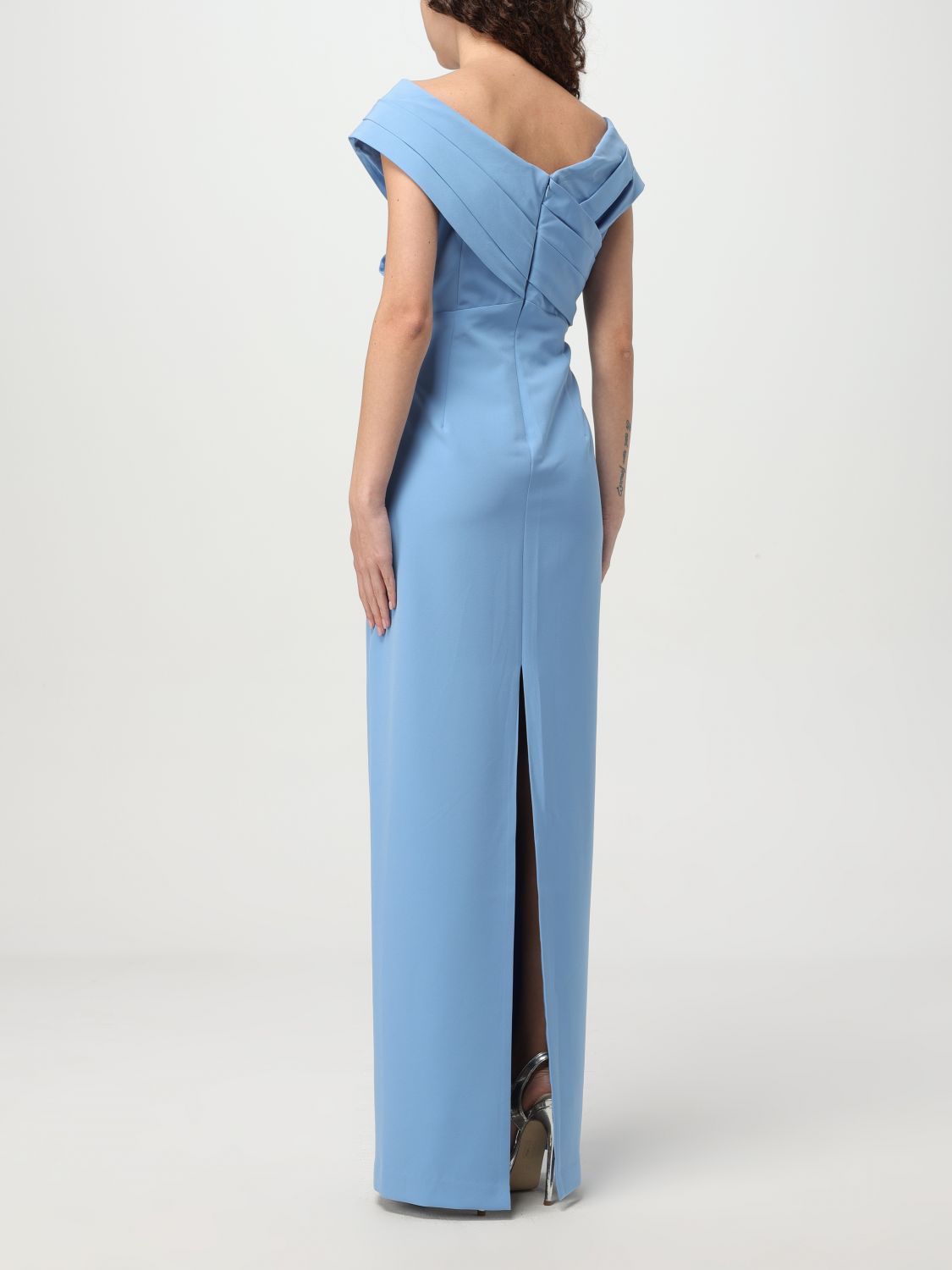 Dress LAUREN RALPH LAUREN Woman color Blue