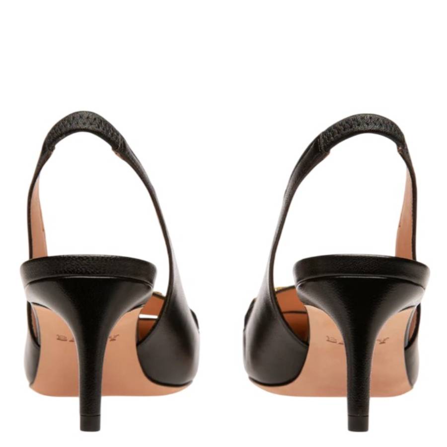 Dianet 55 Leather Slingback Pumps
