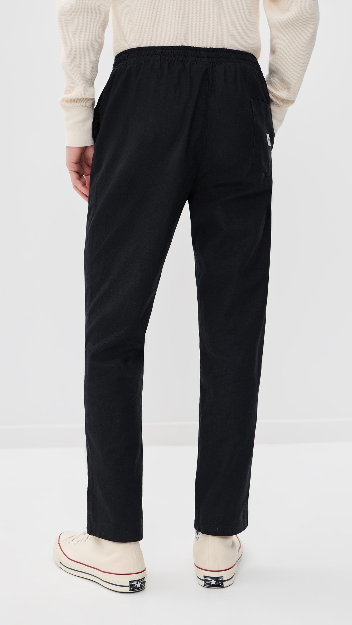 Linen Jam Pants Black