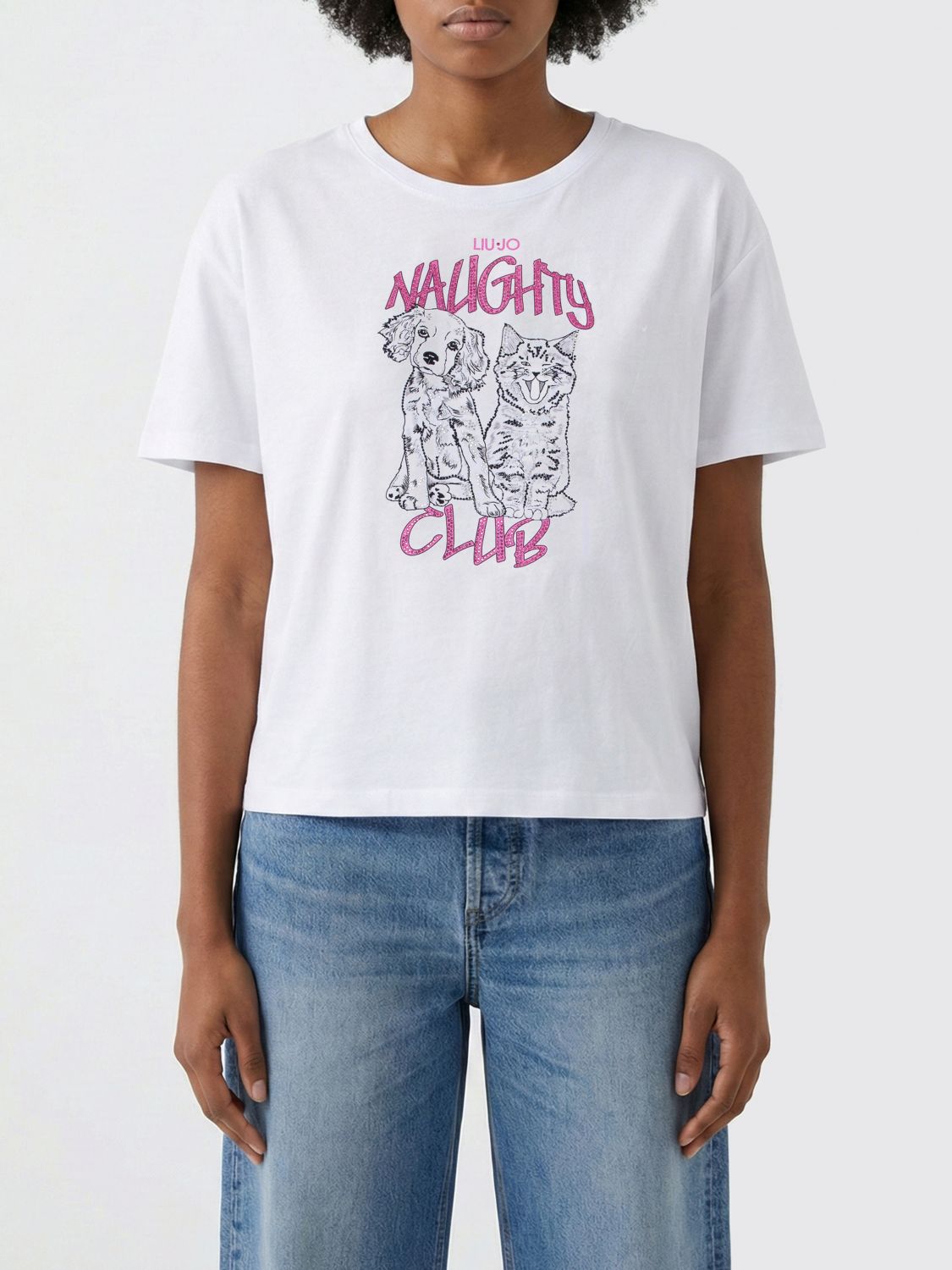 T-Shirt Woman color White