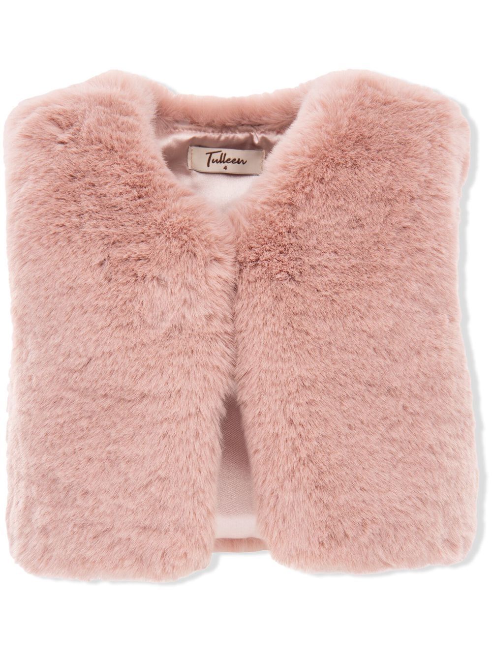 Faux fur vest - Pink