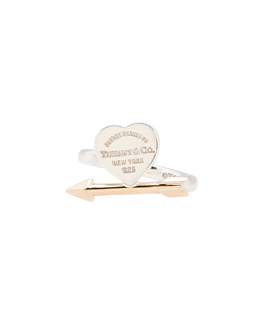 Tiffany & Co Lovestruck Heart Metal Ring (Authentic Pre-Loved)