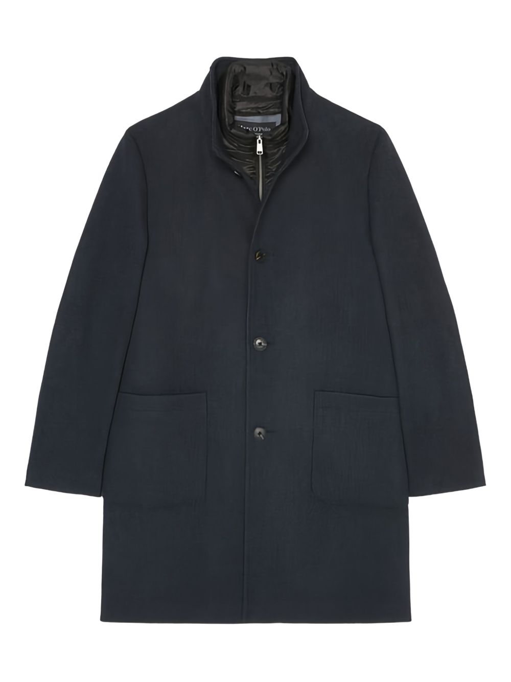 Double-breasted coat - Blue