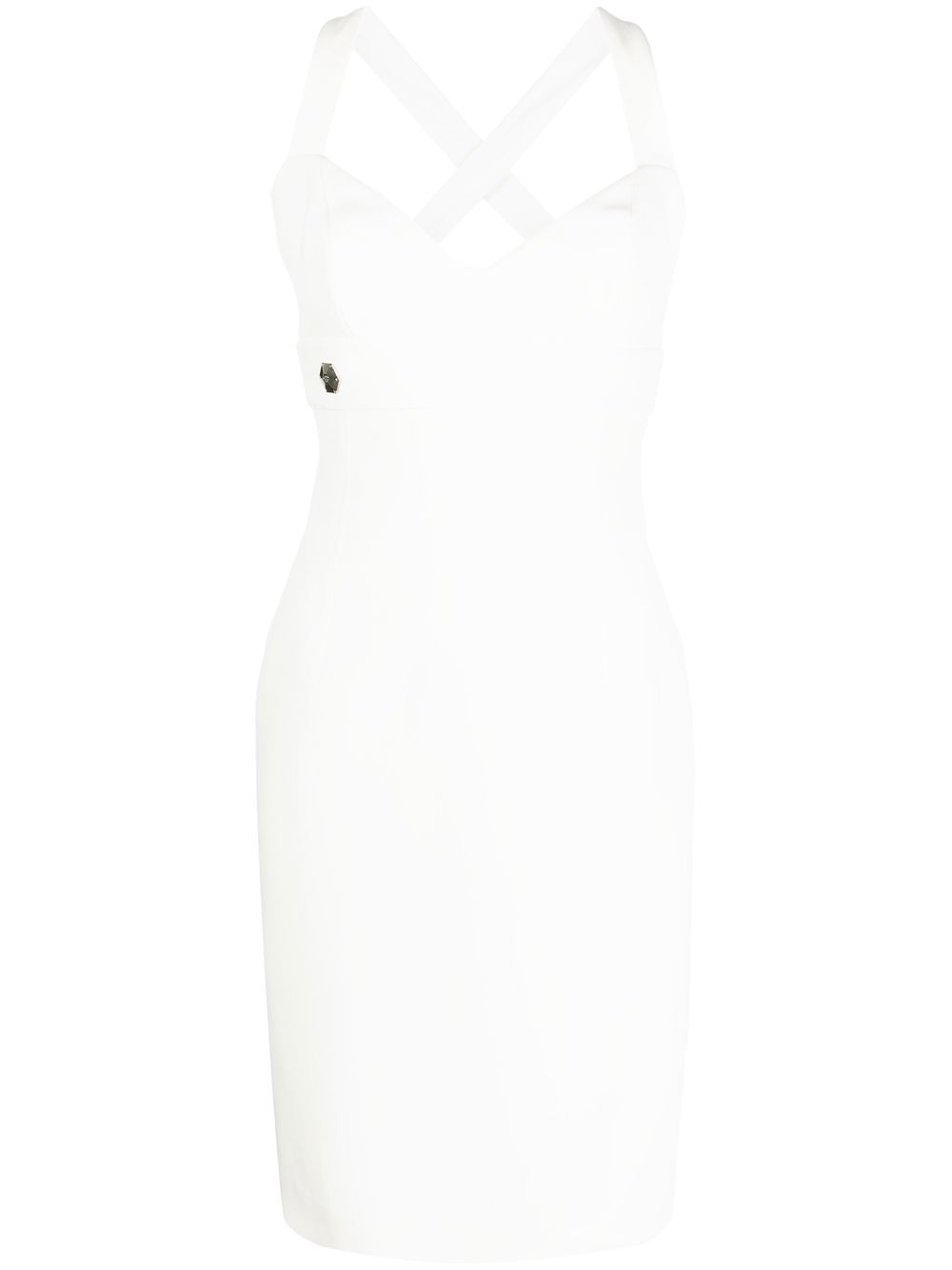 Silk mini dress - Black