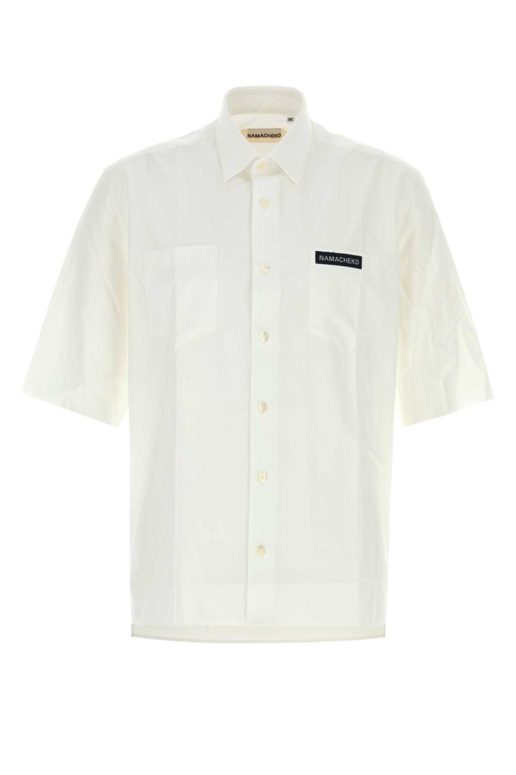 White Poplin Guardia Shirt