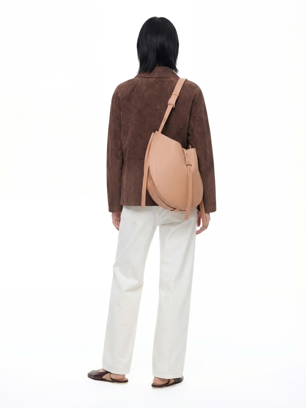 Wide Cotton And Linen Jeans