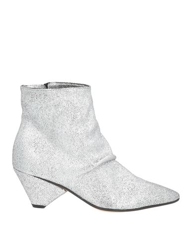 Collection Privēe? Woman Ankle boots Silver Size 7.5 Leather