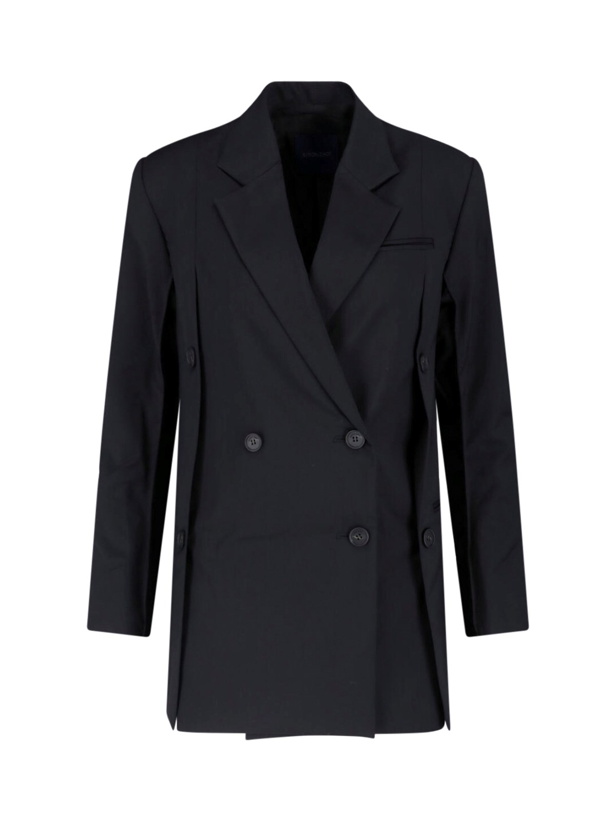 Double-Breasted Virgin Wool Blazer