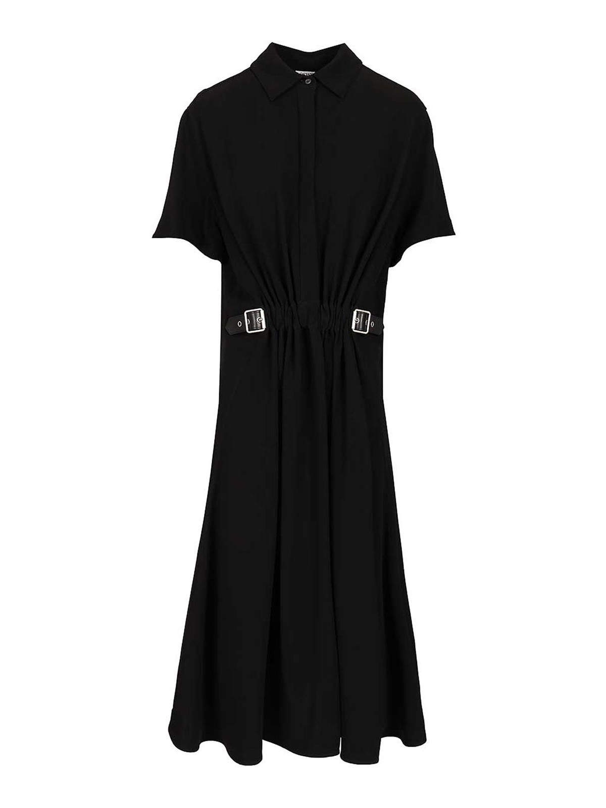 Stretch Viscose Dress Dresses Black