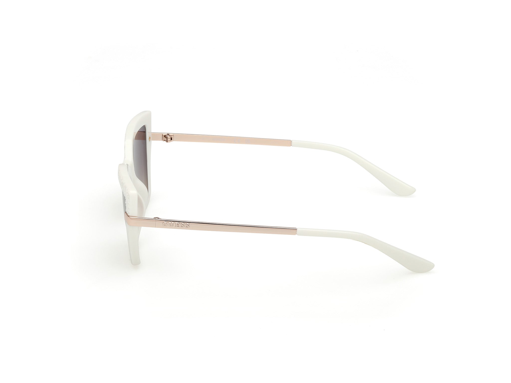 Guess Mujer Guess GU00216 21B Gafas de sol Inyectado Marfil Marrón Cuadrada Norma
