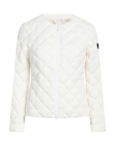 Woman Puffer White Size 6 Polyamide