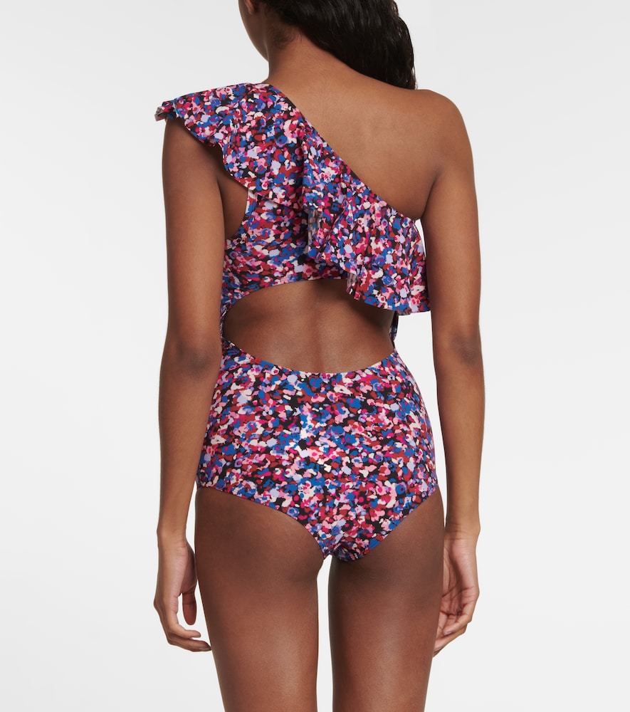 Sicilya floral swimsuit