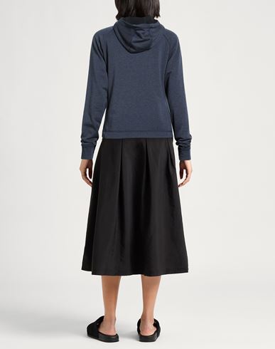 Woman Sweatshirt Midnight blue Size S Polyester, Wool, Elastane