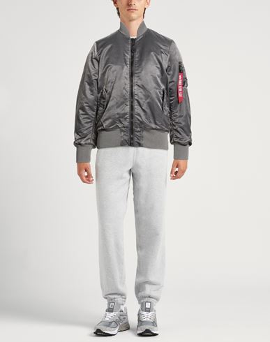 Man Jacket Charcoal Size S Nylon