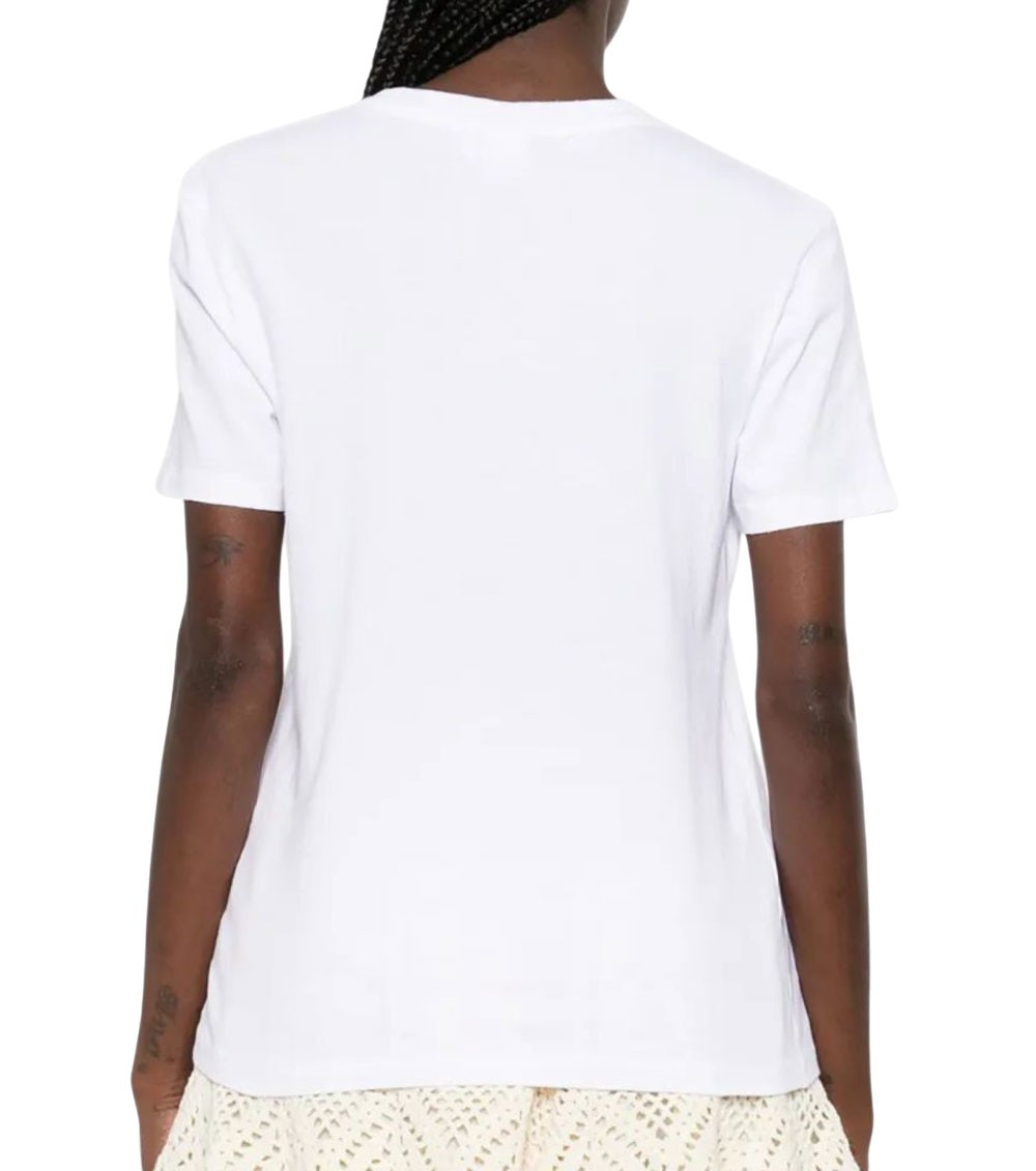 White Graphic Crew Neck T-Shirt