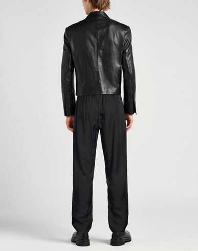 Man Pants Black Size M Viscose, Silk