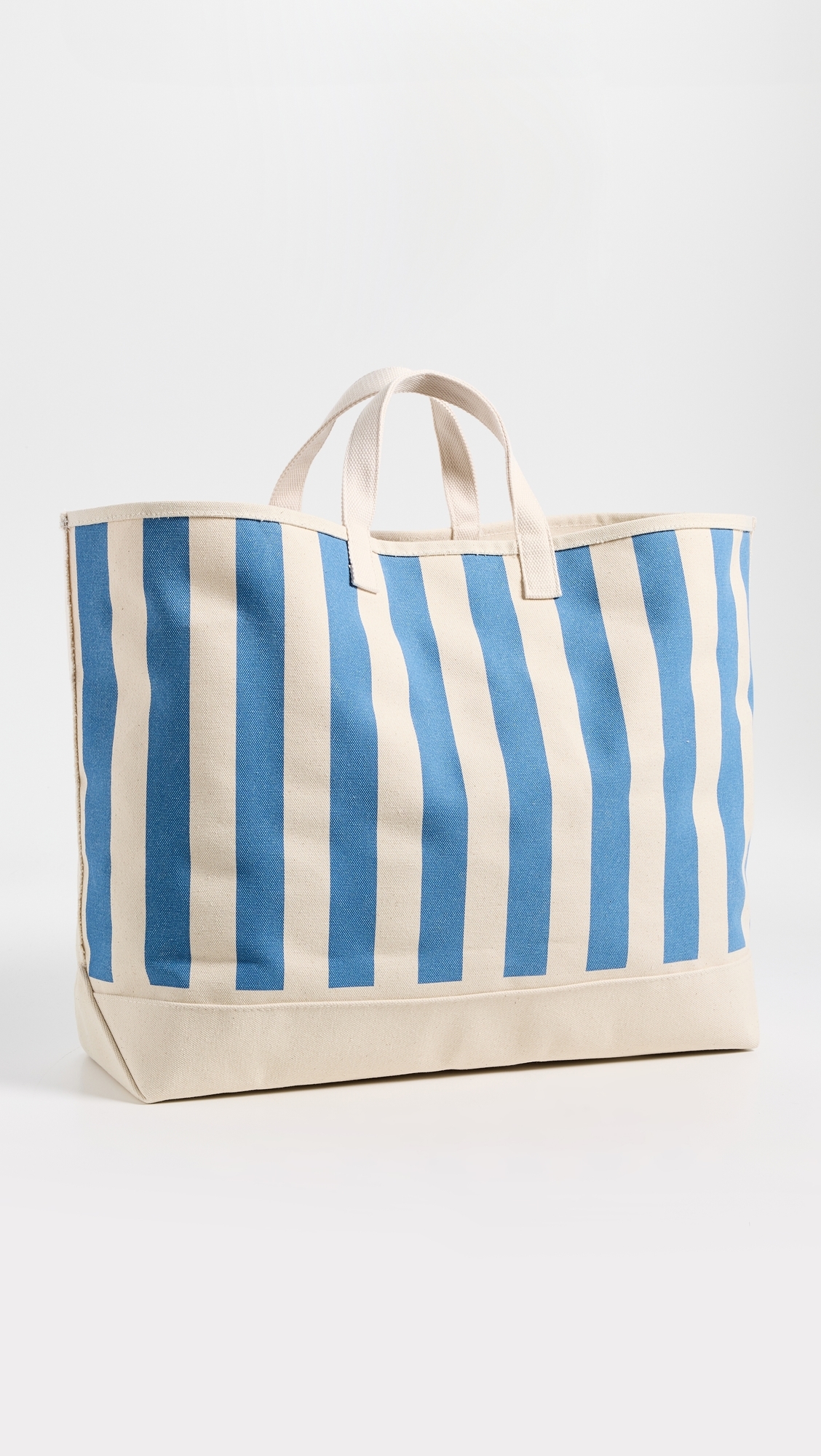 KULE The All Over Striped Tote Canvas/Royal Blue One Size