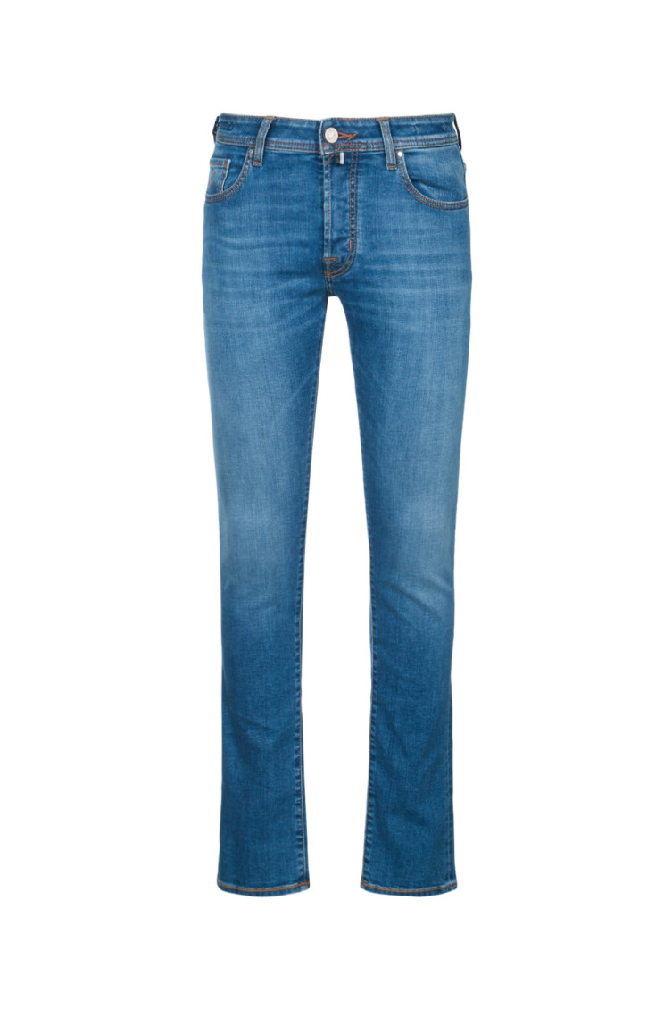 Jacob Cohen - slim fit denim trousers faded effect