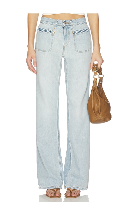 RE/DONE West Californian Jean in Solana Blue - Blue. 24 also , 26, 27, 28