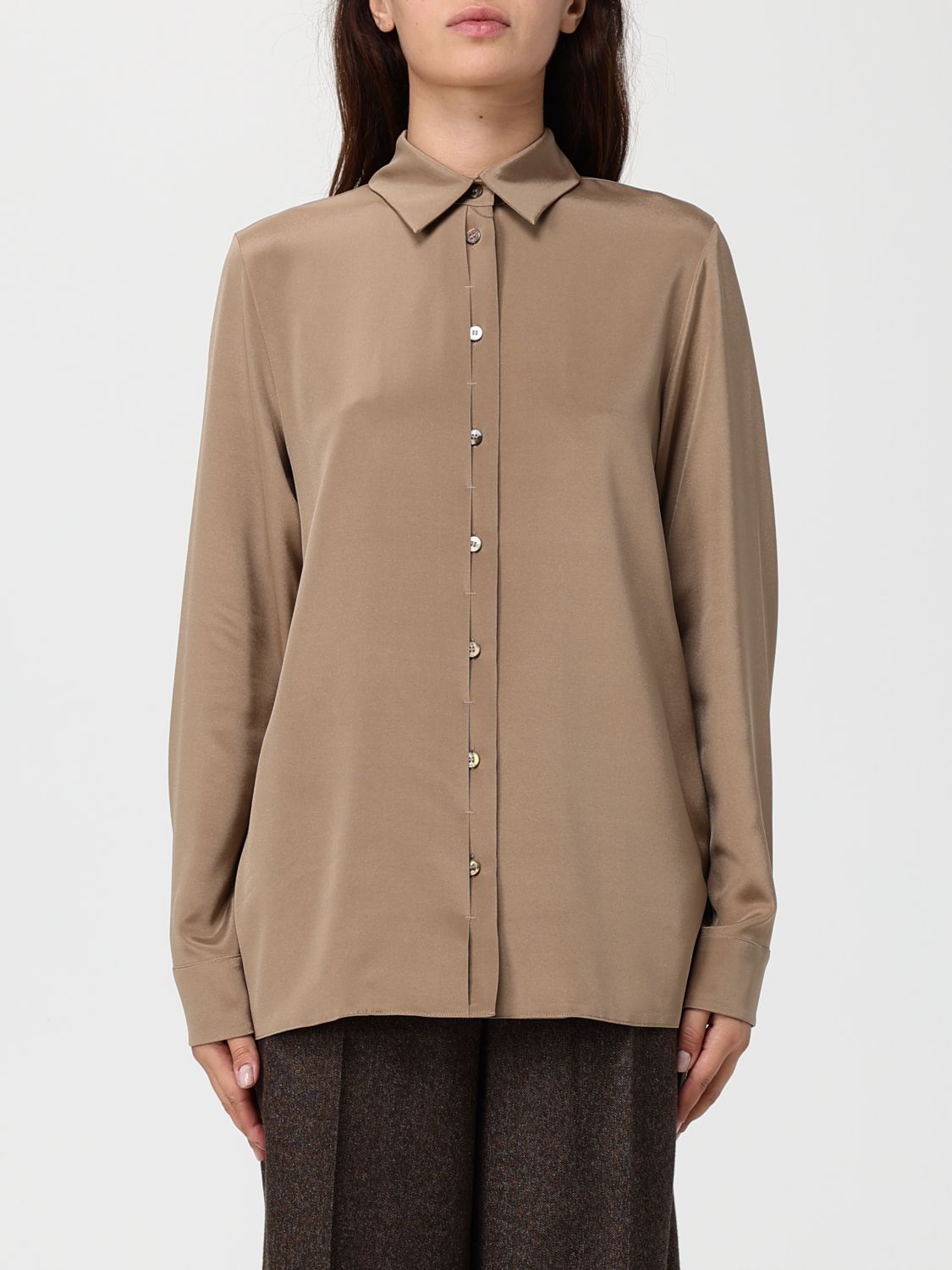 Shirt Woman color Brown