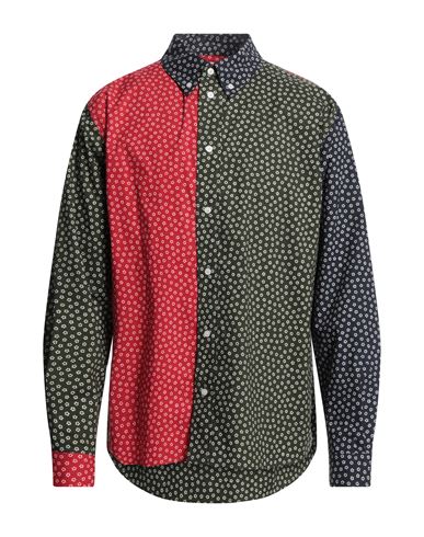 Man Shirt Red Size 16 Cotton