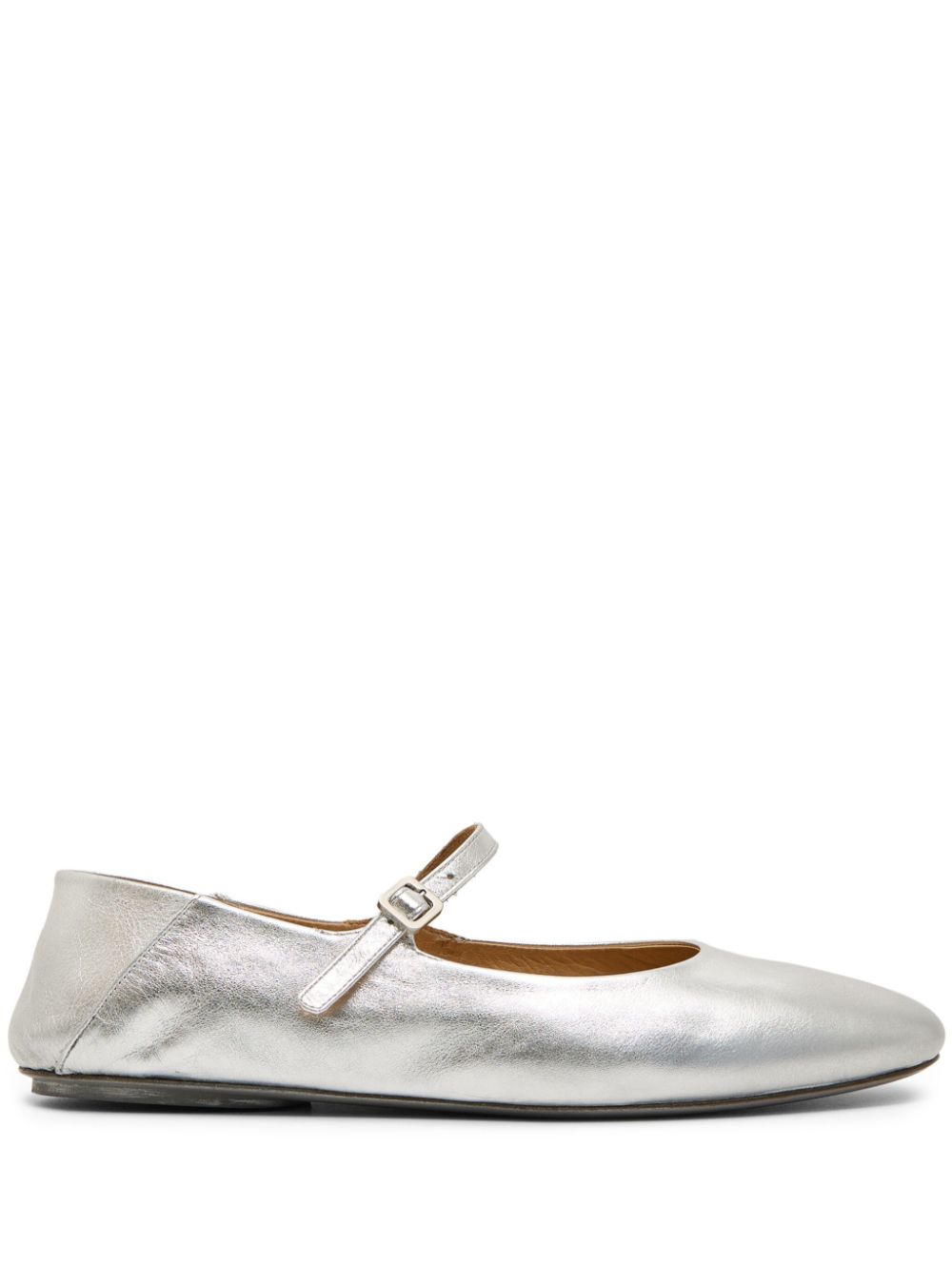 Buckled ballerinas - Grey