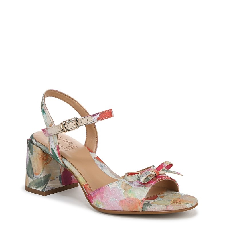 Women's Deandra Dress Sandals (Sunlight Yellow Print Fabric)