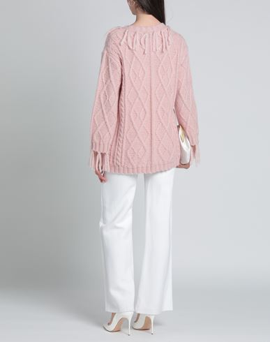 Pink Memories Woman Sweater Pink Size 6 Acrylic, Mohair wool, Polyamide, Wool
