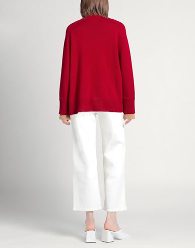 Woman Turtleneck Brick Size 6 Wool, Cashmere