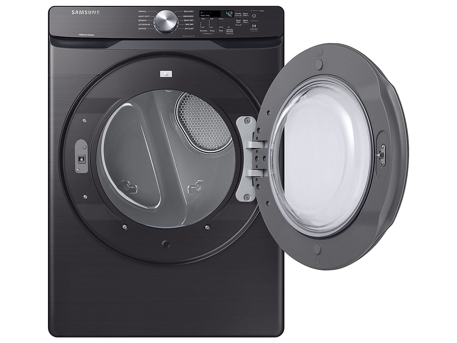7.5 cu. ft. Electric Dryer with Sensor Dry in Brushed Black(DVE45T6000V/A3)