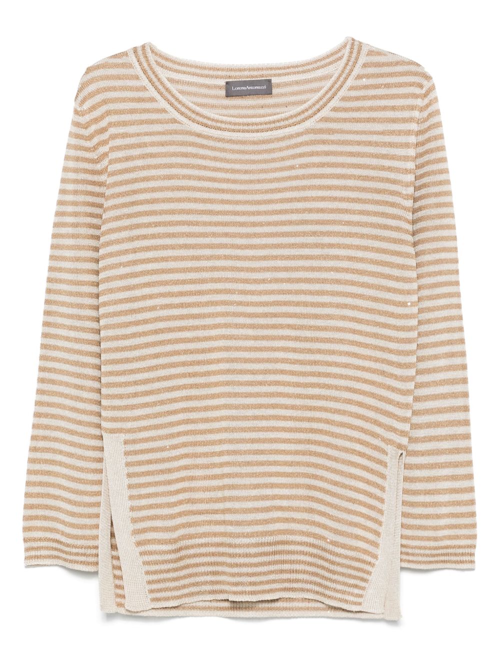 Lorena Antoniazzi striped top - Neutrals