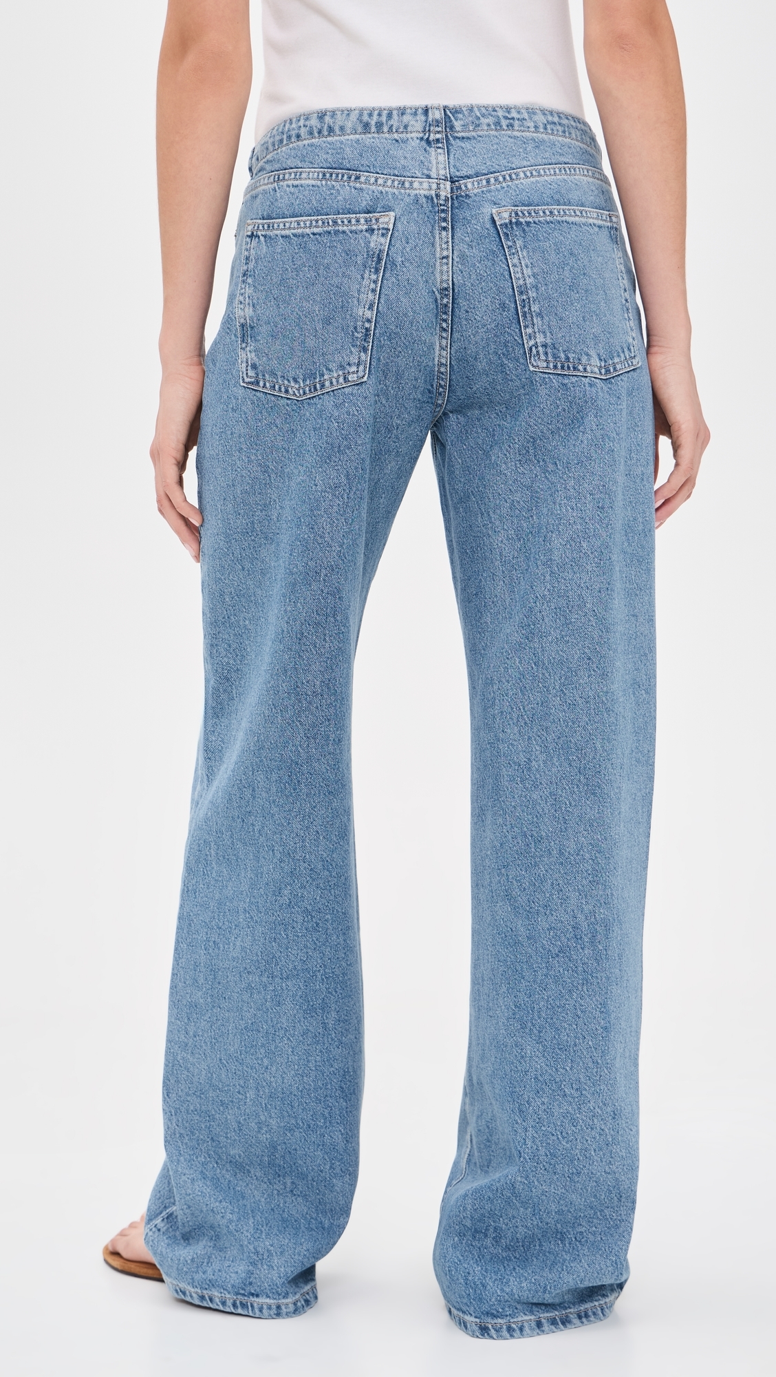 The Big Easy Pull On Wide Leg Jeans Cleo