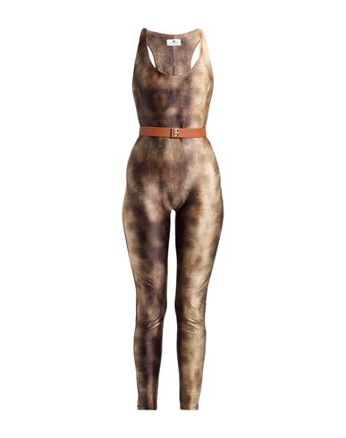 Woman Jumpsuit Sand Size 12 Polyamide, Elastane