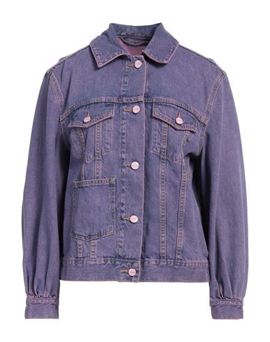 Woman Denim outerwear Purple